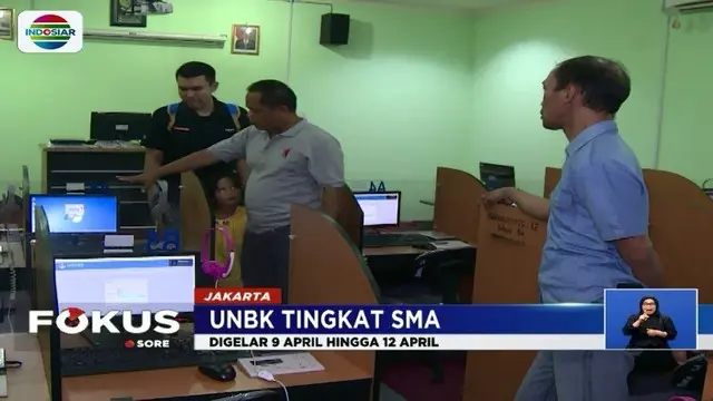 Jelang UNBK tingkat SMA, setiap sekolah diharapkan siapkan modem cadangan untuk antisipasi bila jaringan internet alami gangguan.