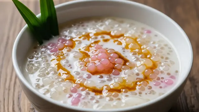 Ilustrasi Bubur Mutiara.