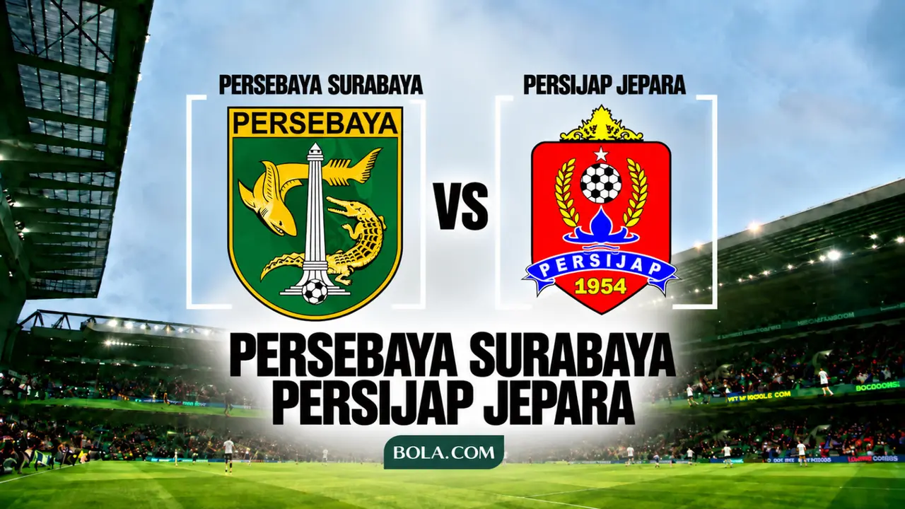 Ilustrasi Persebaya Surabaya Vs Persijap Jepara