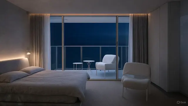 Inspirasi Kamar Tidur dengan Teras Mini/ Ilustrasi AI