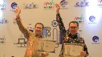 Pemkot Tangerang sabet dua penghargaan dalam AMH 2018. (foto: Pemkot Tangerang)