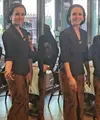 Ayushita tampil mengenakan pakaian khas wanita Jawa saat hadir di pernikahanAdinia Wirasti. (@therealdisastr)