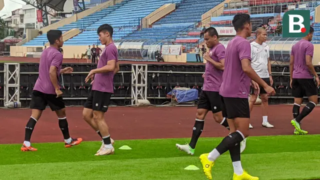 Latihan Timnas Indonesia - SEA Games 2021