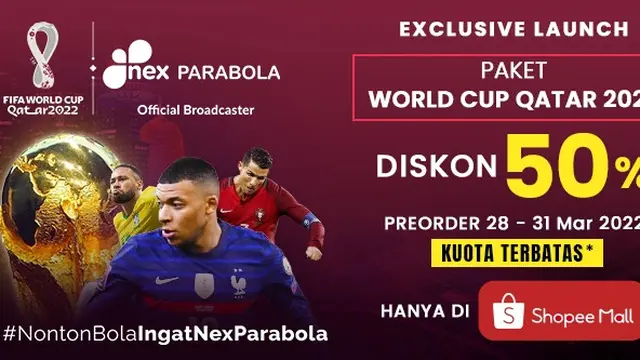 Piala Dunia 2022 Nex Parabola.