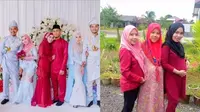 Viral Tiga Kakak Beradik Menikah hingga Melahirkan Bareng, Kompak (Sumber: TikTok/@suriati94)