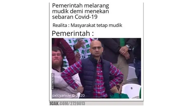 7 Meme Kocak Larangan Mudik 2021 Ini Bikin Geregetan