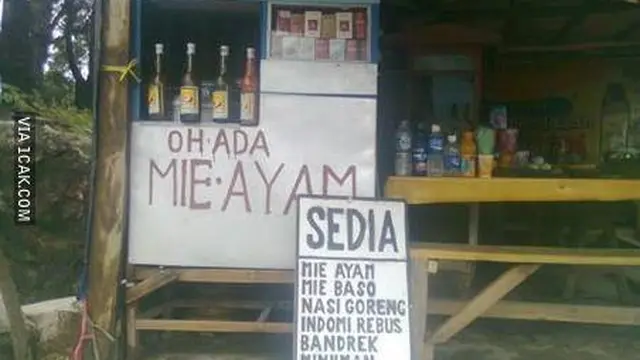 6 Trik Marketing Penjual Mi Ayam Ini Tak Biasa, Bikin Pembeli Heran