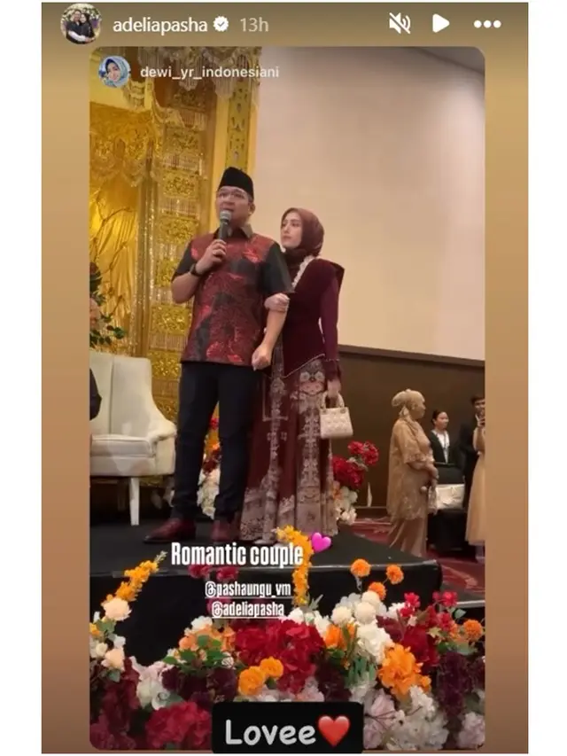 6 Potret Pasha Ungu dan Adelia Kondangan di Palu, Shakiena Azalea Curi Perhatian