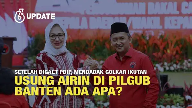 Ketua Umum Partai Golkar Bahlil Lahadalia membantah alasan partainya mengubah dukungan ke Airin Rachmi Diany-Ade Sumardi di Pilgub Banten karena pidato Ketua Umum PDI Perjuangan (PDIP) Megawati Soekarnoputri. Padahal, sebelumnya Partai Golkar sudah b...