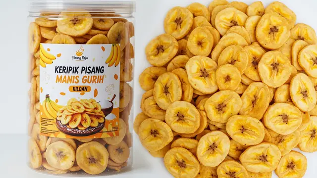 Resep Keripik Pisang Manis Gurih untuk Jualan Kiloan/Gemini AI