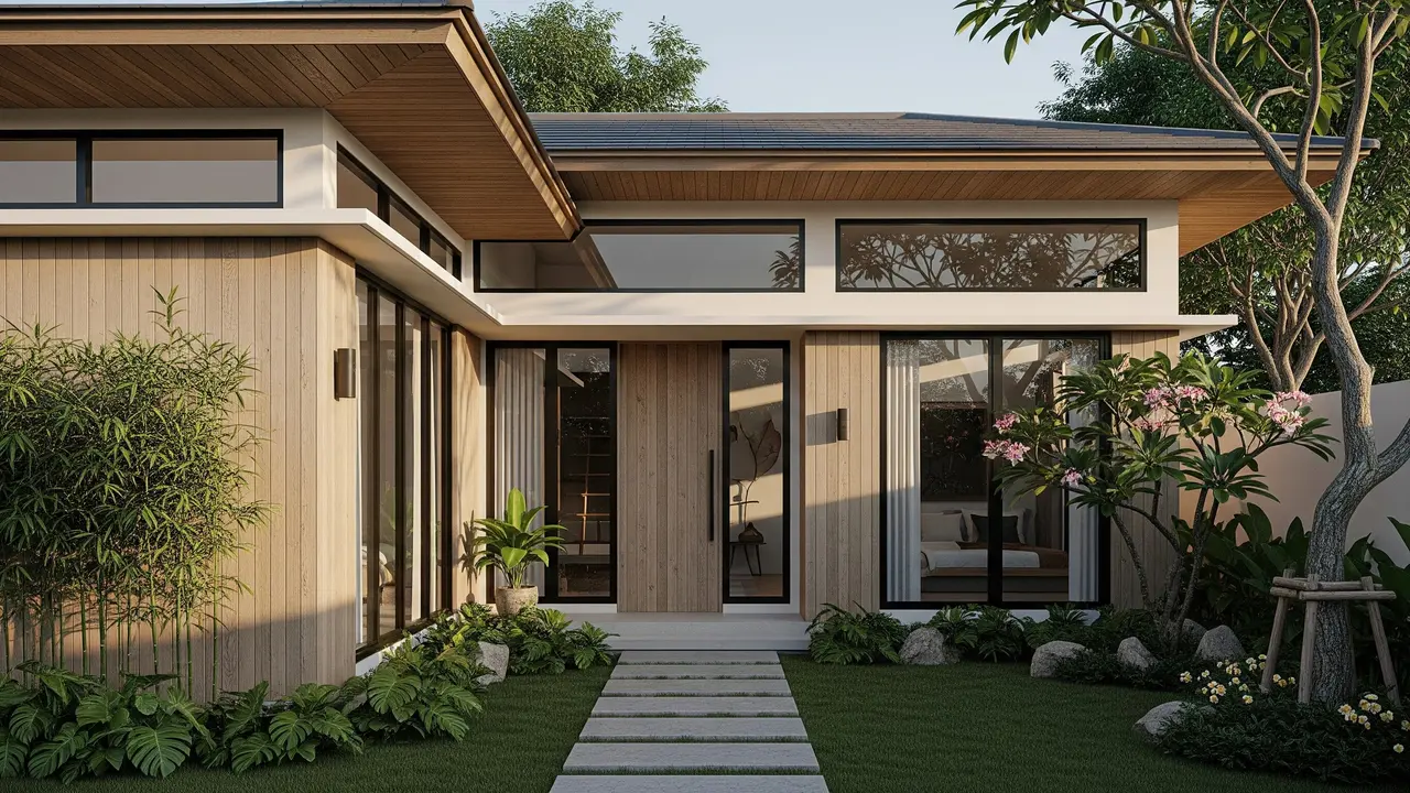 Gambar Rumah Minimalis Modern Gaya Japandi