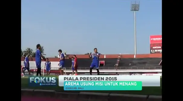 Program Fokus Pagi Akhir Pekan Indosiar mengupas tentang Piala Presiden 2015 pada hari Minggu 27 September 2015 (2)