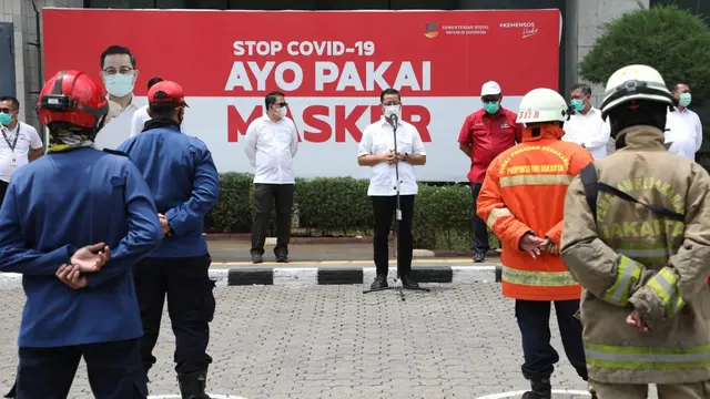 Kebakaran di Kemensos Padam Kurang dari 1 Jam