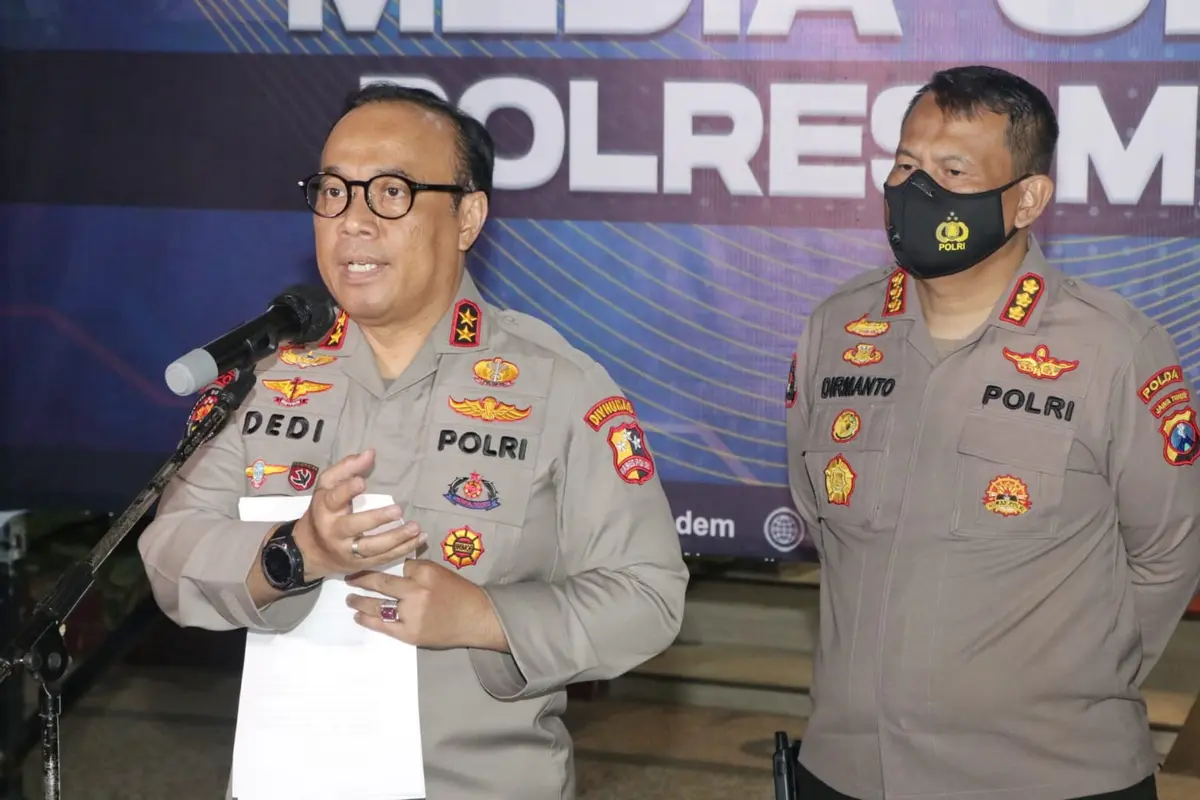Kadiv Humas Polri Irjen Pol Dedi Prasetyo. (Dian Kurniawan/Liputan6.com)