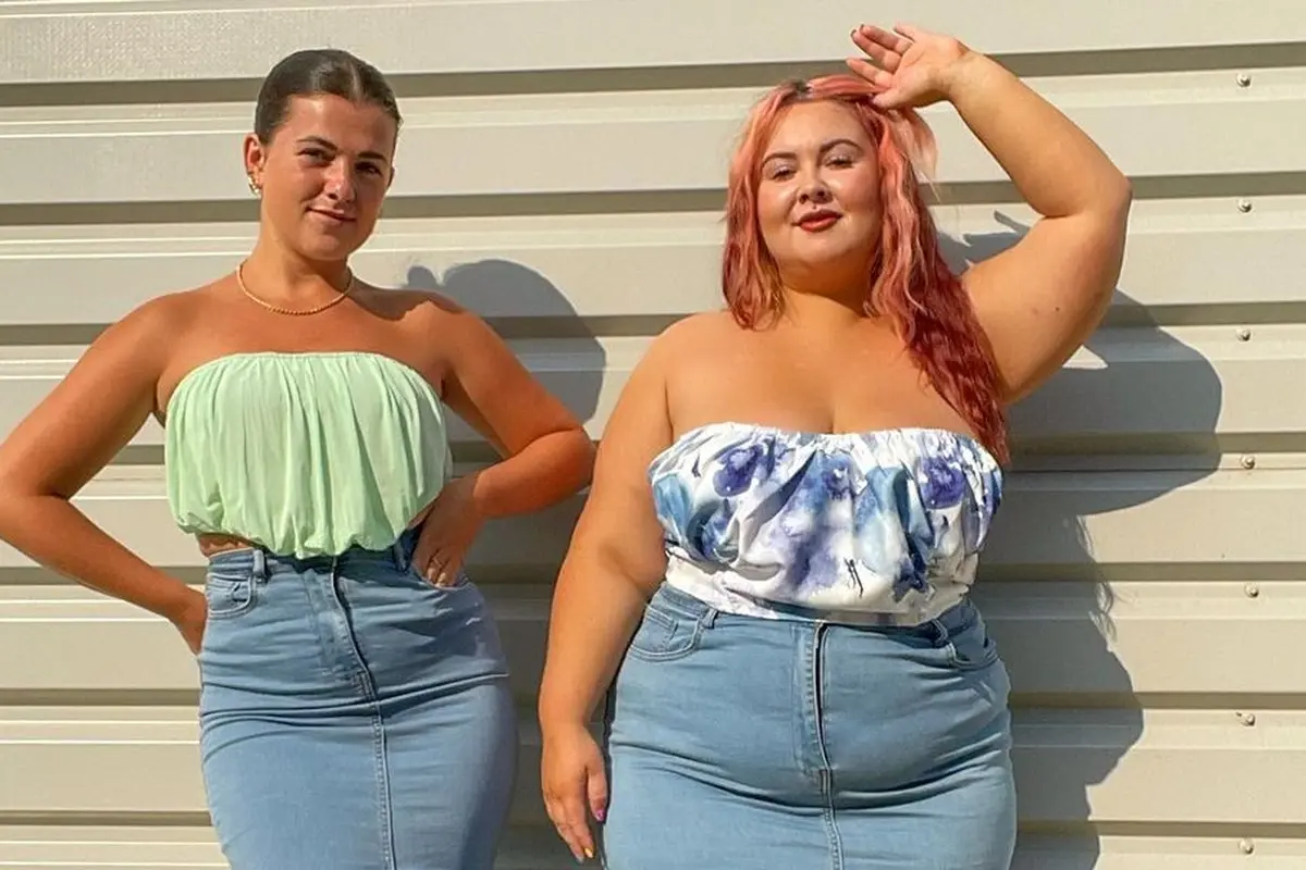 Gaya Fashion Sahabat Berbeda Ukuran Tubuh untuk Kampanyekan Body Positivity