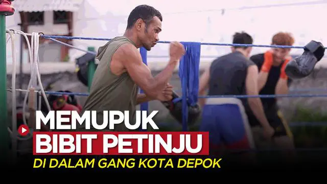 Berita video mengenal sosok Silem Serang yang berhasil membuka sasana di dalam gang di Kota Depok untuk memupuk bibit atlet tinju nasional.