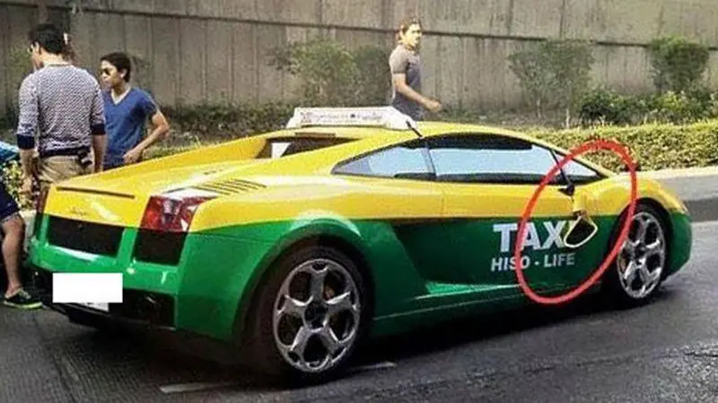 Aksi Pemilik Lamborghini Gallardo di Bangkok: Dipakai Jadi Taksi