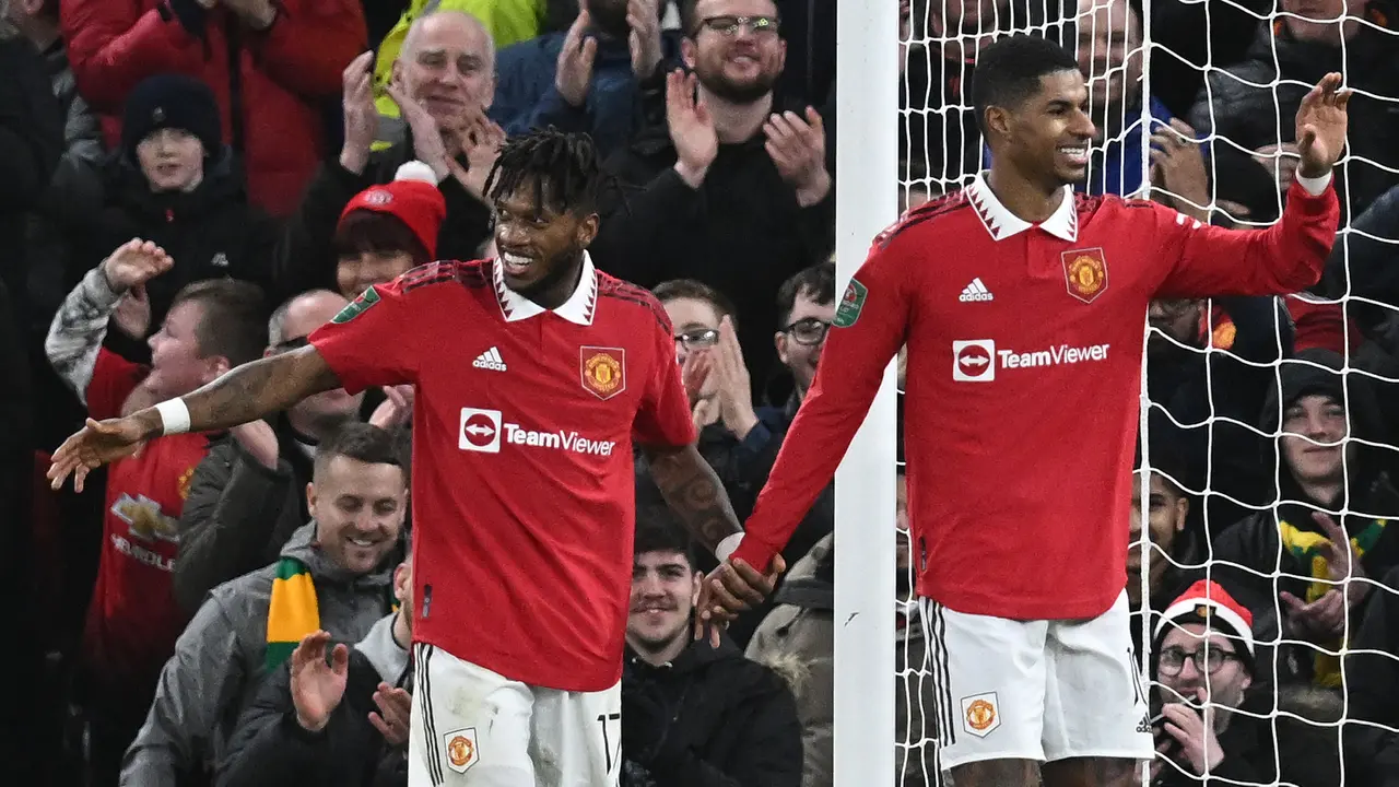 Foto: Aksi 30 Menit Rashford Bawa MU Tumbangkan Nottingham, Setan Merah Melaju ke Babak Final Carabao Cup 2022/2023