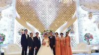 Debby Susanto resmi menikah dengan Haptiwan Daya, yang dipacarinya selama 11 tahun, Minggu (22/10/2017). (PBSI)