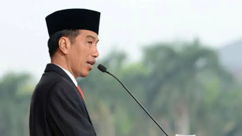 Presiden Jokowi menyampaikan Marhaban ya Ramadhan