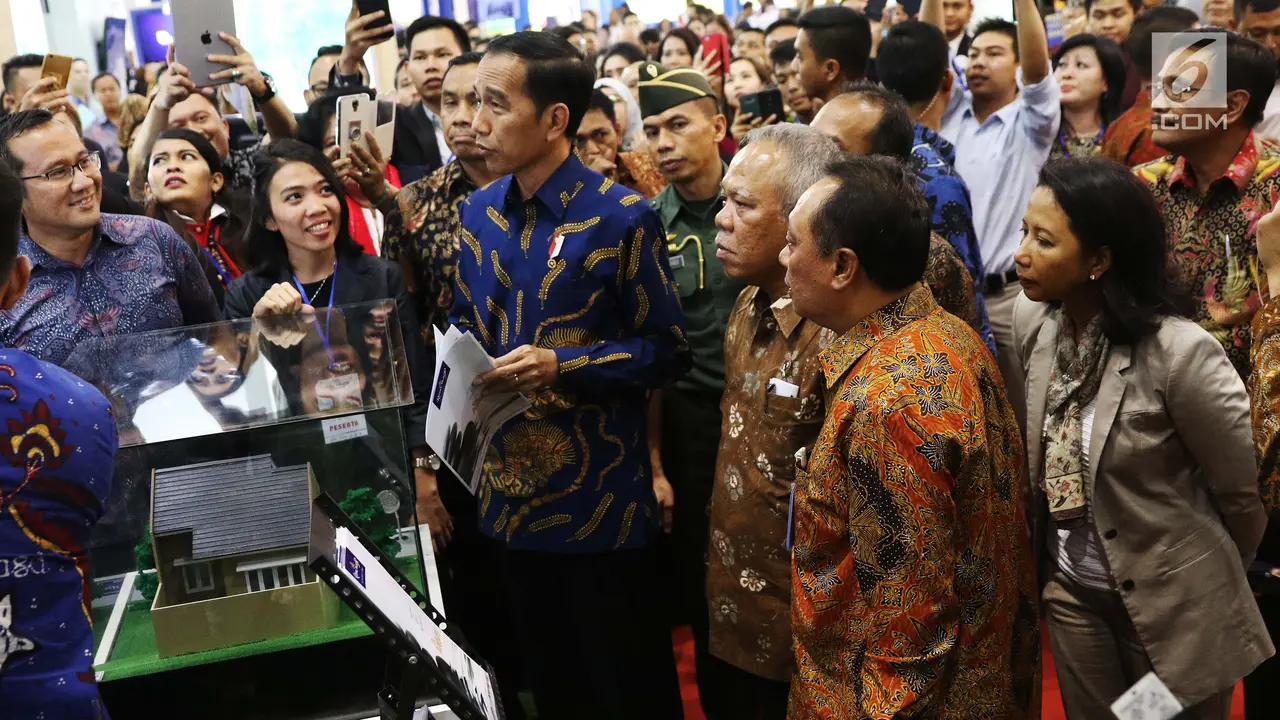 Jokowi Buka Indonesia Property Expo 2017