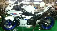 Suzuki GSX-R150 dengan corak terbaru. (ist)