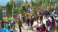 Festival Rojogembangan adalah festival budaya pertama yang digelar di Pekalongan. Mereka terinspirasi tetangganya, yakni Dieng. (dok. Rahmi H untuk Liputan6.com/Dinny Mutiah)