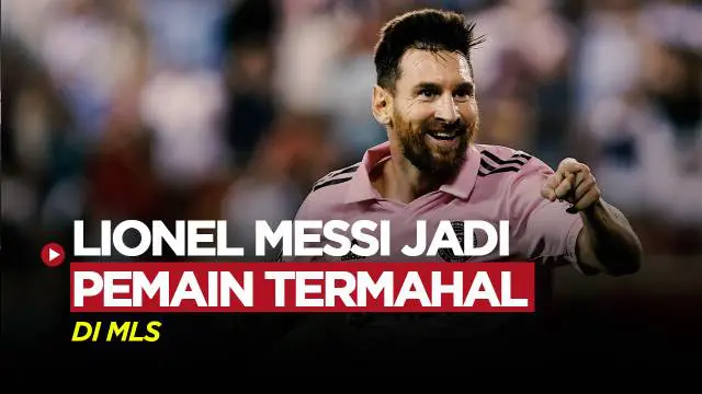 Berita video menilik penghasilan Lionel Messi selama berseragam Inter Miami dan menjadi yang tertinggi di Major League Soccer (MLS).