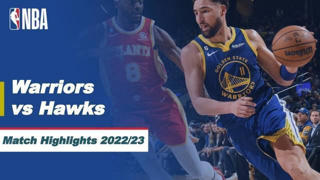 Berita video cuplikan pertandingan musim reguler NBA 2022/2023 antara Golden State Warriors melawan Atlanta Hawks, Selasa (3/1/23). Setelah melewati 2 kali overtime, Warriors akhirnya menang dengan skor akhir 143-141.