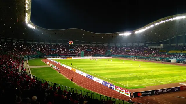 Stadion Patriot Candrabhaga Bekasi (Foto: Google Maps)