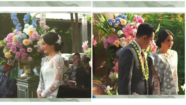 Resmi Menikah, Ini 6 Potret Pernikahan Jessica Anastasya 'Eneng dan Kaos Kaki Ajaib'