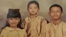 Gibran Rakabuming Raka, anak pertama dari 3 bersaudara pasangan Joko Widodo dan Iriana. Gibran kecil tinggal di Solo namun sejak SMP, ia menempuh pendidikan SMA di Singapura. Sedari dulu Gibran sudah terlihat sosok yang pintar. (Liputan6.com/IG/gibran_rakabuming)