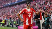 Gelandang muda Bayern Munchen,&nbsp;Aleksandar Pavlovic. (AFP/Alexandra BEIER)