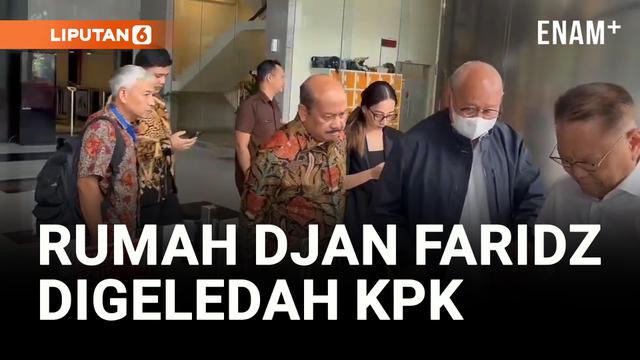 RUMAH DIGELEDAH KPK, DJAN FARIDZ BUNGKAM SUARA