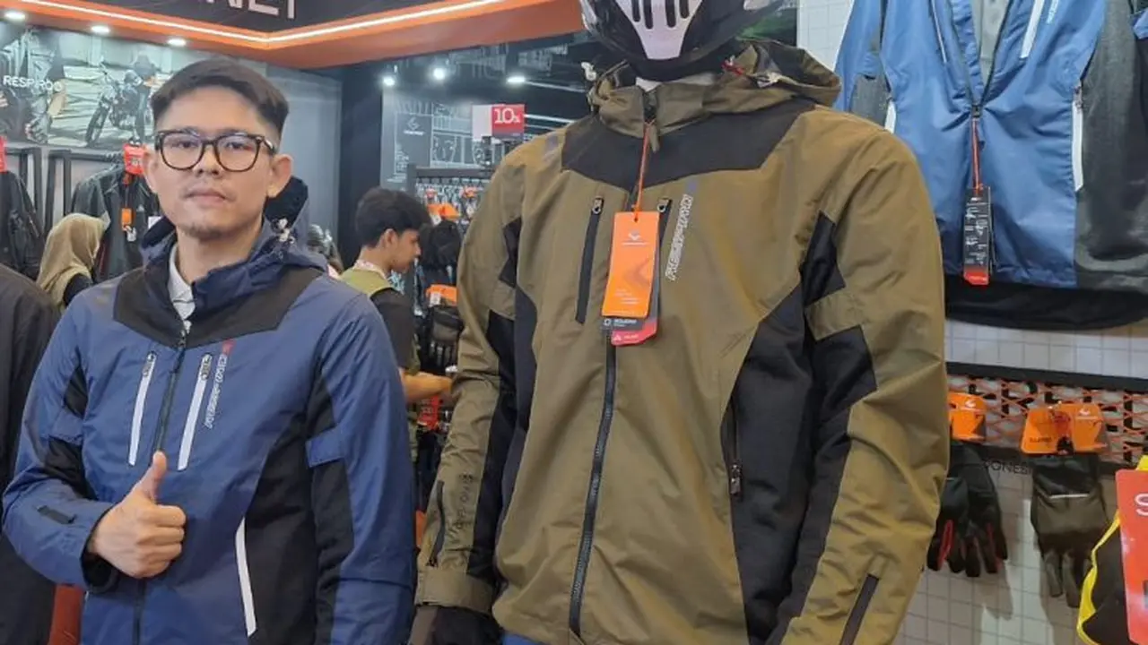 Respiro Luncurkan Jaket Touring di Cuaca Panas, Harga Rp 1,2 Jutaan (Arief A/Liputan6.com)