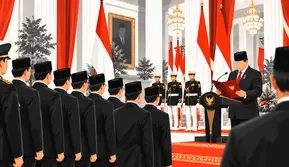 Infografis: 9 Pejabat Baru yang Dilantik dari Reshuffle Kabinet Prabowo