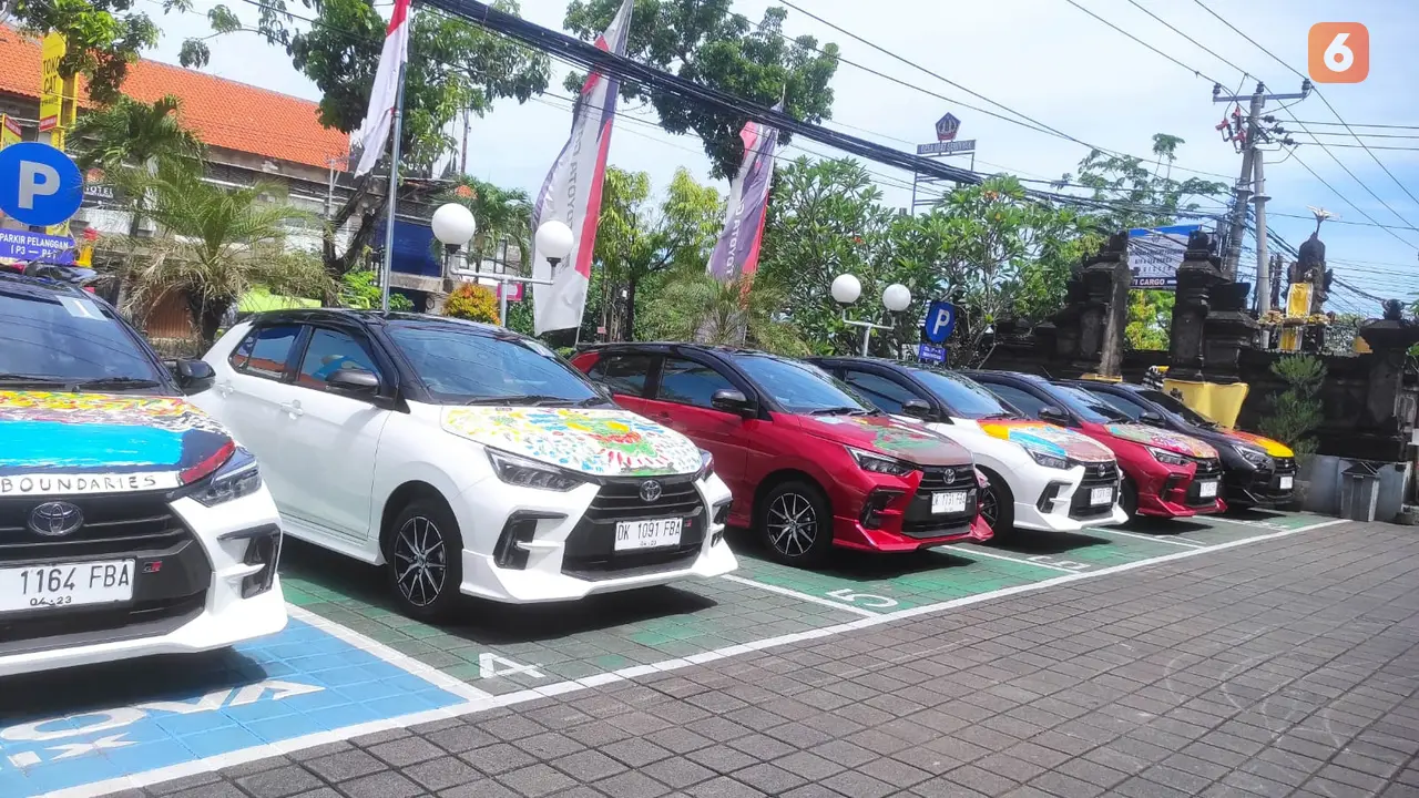 All New Toyota Agya 2023. (Arief Aszhari/Liputan6.com)