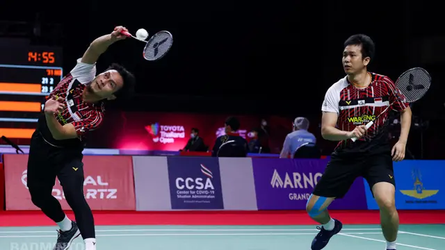 Hendra Setiawan/Mohammad Ahsan - Toyota Thailand Open 2021