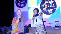 Special show Halima Aden di Jakarta Halal Things 2019 di Senayan City, Jakarta, 7 Desember 2019. (Liputan6.com/Asnida Riani)