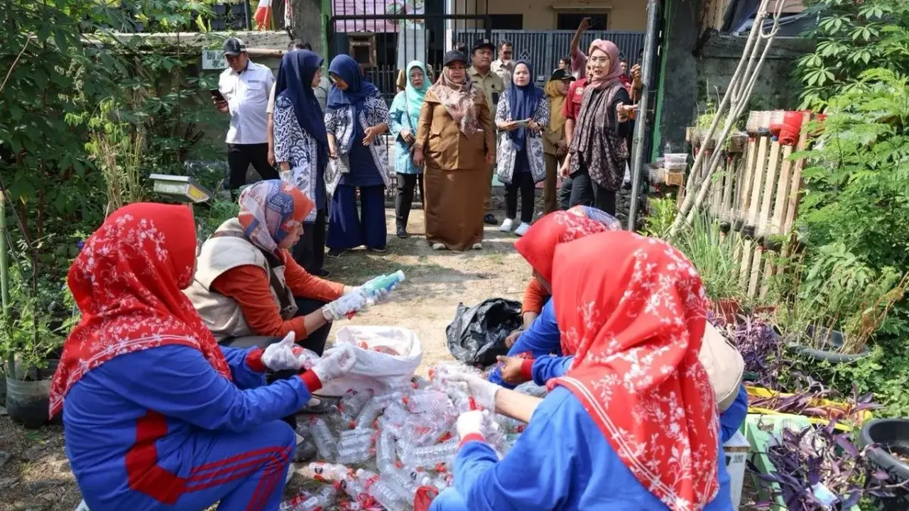Program Kampung Iklim, Kemayoran, Jakarta Pusat.