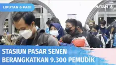 H-10 Idul Fitri, jumlah penumpang yang akan mudik ke kampung halaman mengalami peningkatan. Sejumlah penumpang mengaku berangkat lebih awal karena sudah mendapat izin dari kantor tempatnya bekerja. Sebanyak 9.300 pemudik telah diberangkatkan dari Sta...