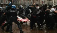 Demo Biaya Hidup di Italia Berujung Ricuh, 28 Orang Ditangkap
