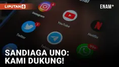 Sandiaga Uno Dukung Keputusan Kominfo