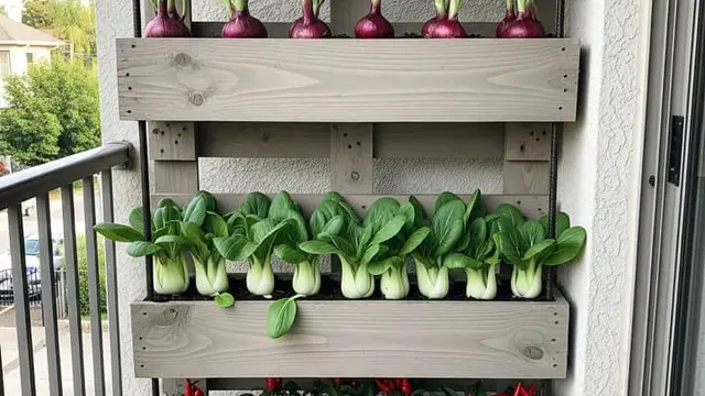 Layout Kebun Sayur di Rumah Kecil
