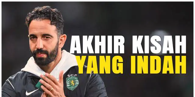 VIDEO: Pesona Ruben Amorim, Pelatih Anyar MU yang Tutup Cerita Indah di Sporting Lisbon