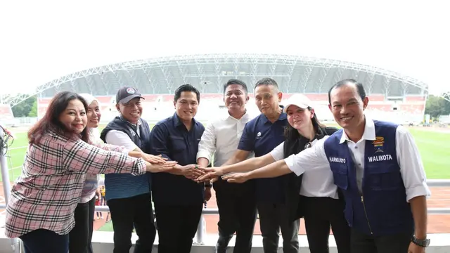Erick Thohir Lihat Kekurangan di JSC Palembang Jelang Piala Dunia U-20
