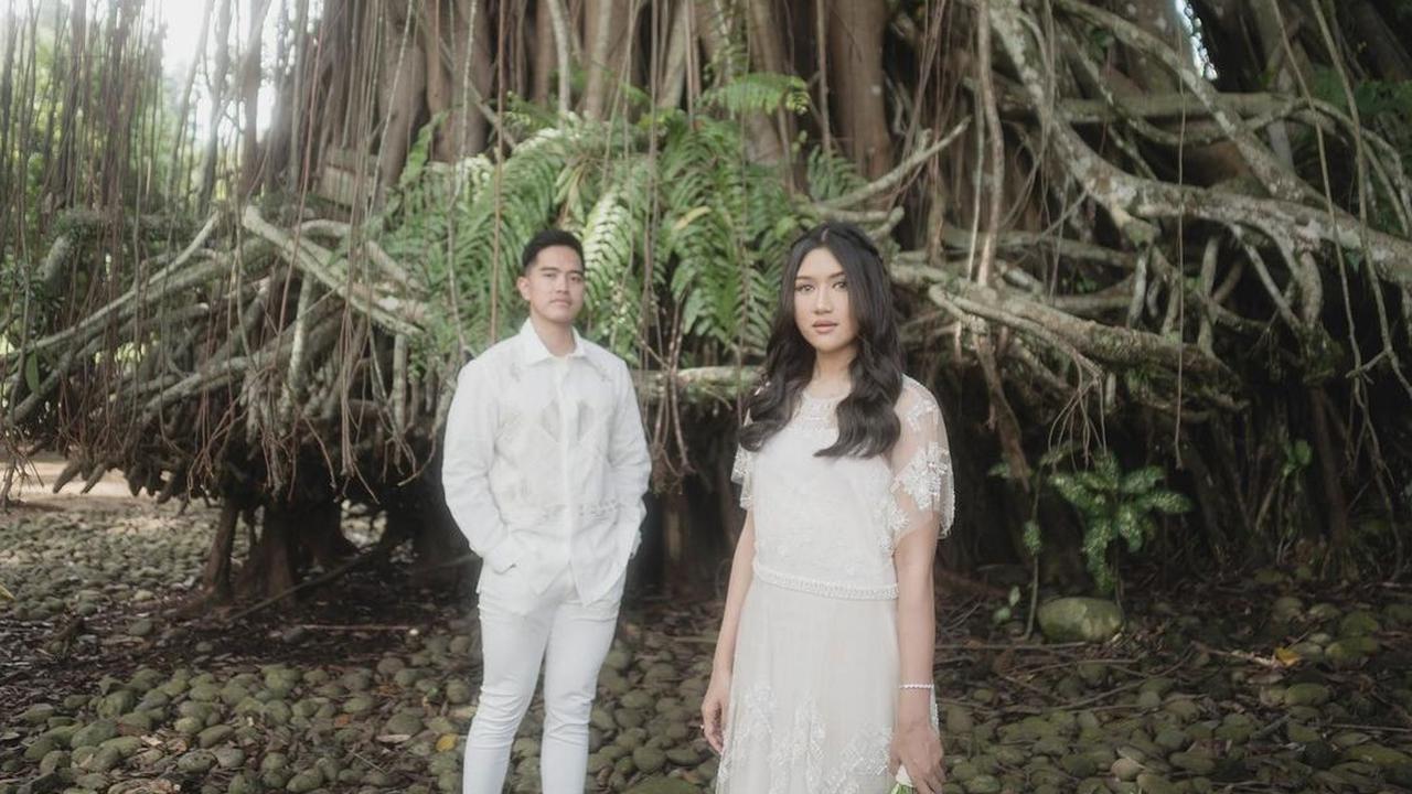 Kaesang Pangarep dan Erina Gudono. (Foto: Dok. David Salim Photography dari Instagram @erinagudono)