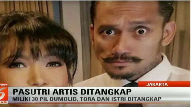 Detik-Detik Penangkapan Tora Sudiro dan Mieke Amalia