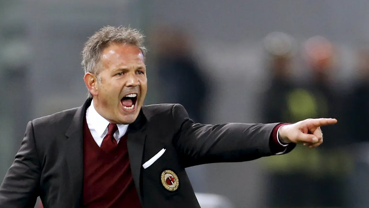 Sinisa Mihajlovic Lazio vs Milan