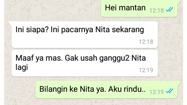 6 Chat Mantan Bilang Jujur Lagi Kangen Ini Bikin Baper